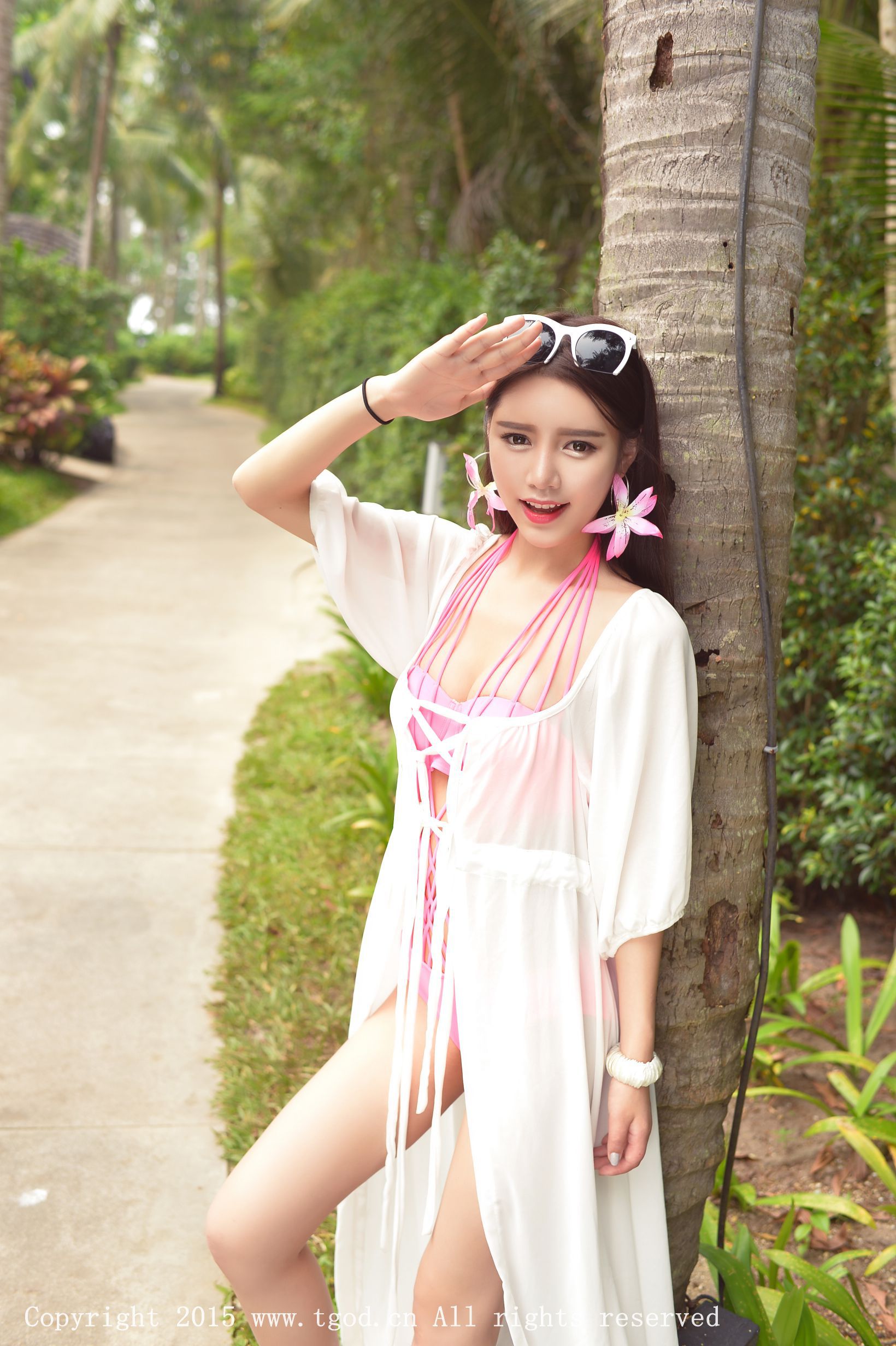 徐妍馨Mandy《普吉岛旅拍》小清新比基尼系列 [TGOD推女神] 写真集