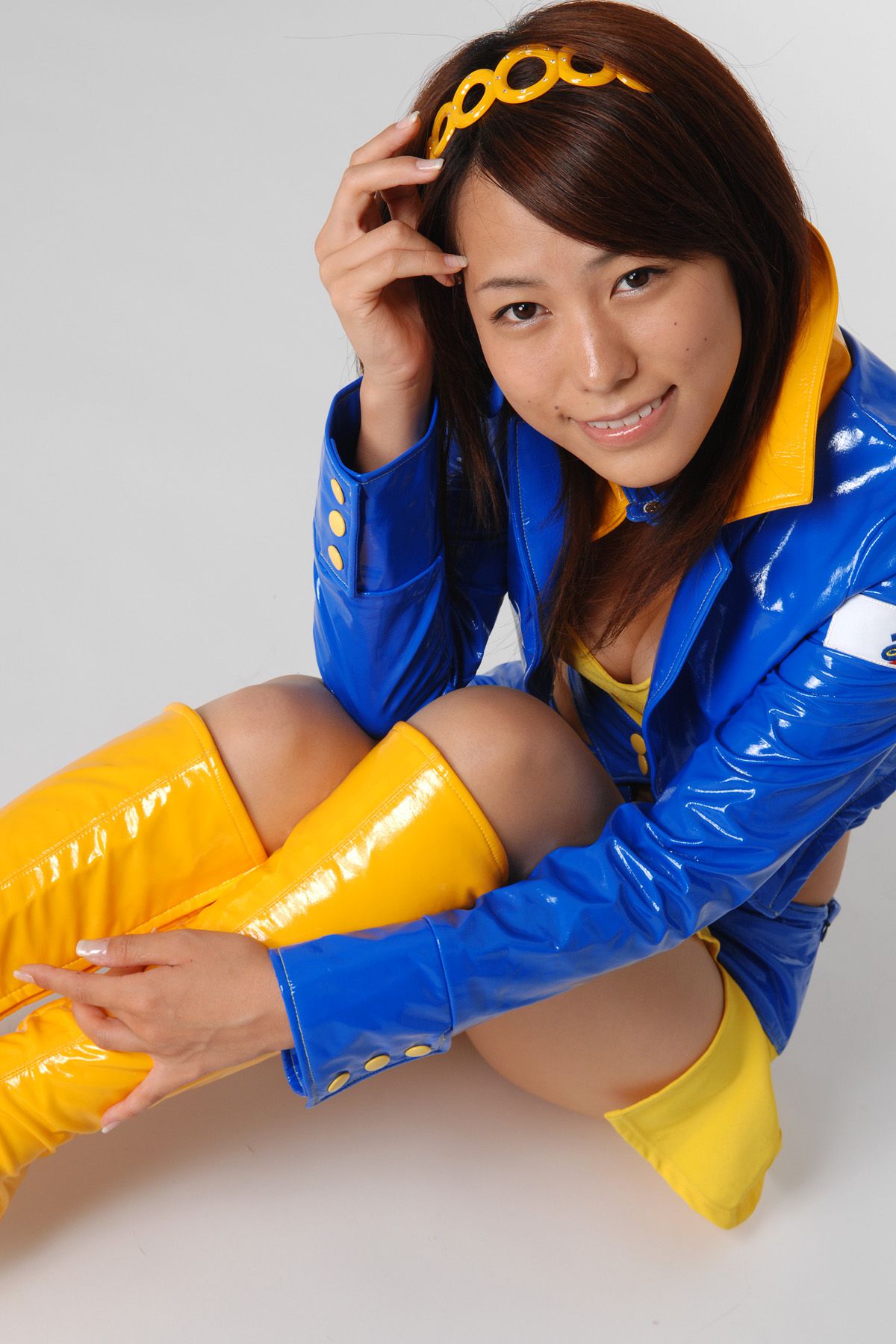 [BWH] HRQ0079 柏木美里《赛车女郎+泳装高叉》