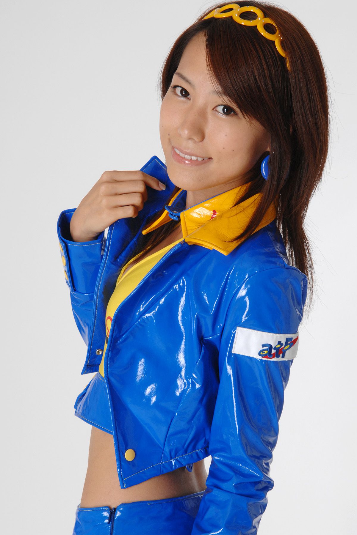 [BWH] HRQ0079 柏木美里《赛车女郎+泳装高叉》