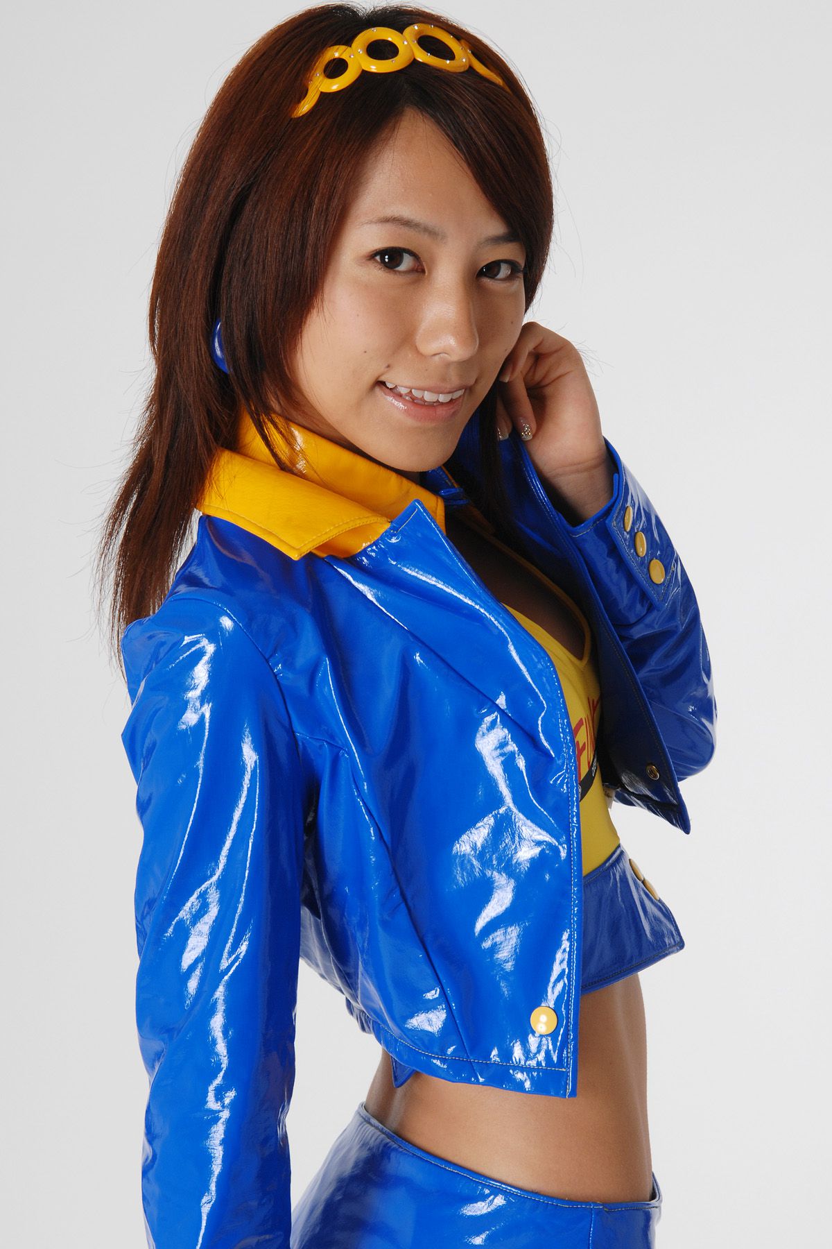[BWH] HRQ0079 柏木美里《赛车女郎+泳装高叉》