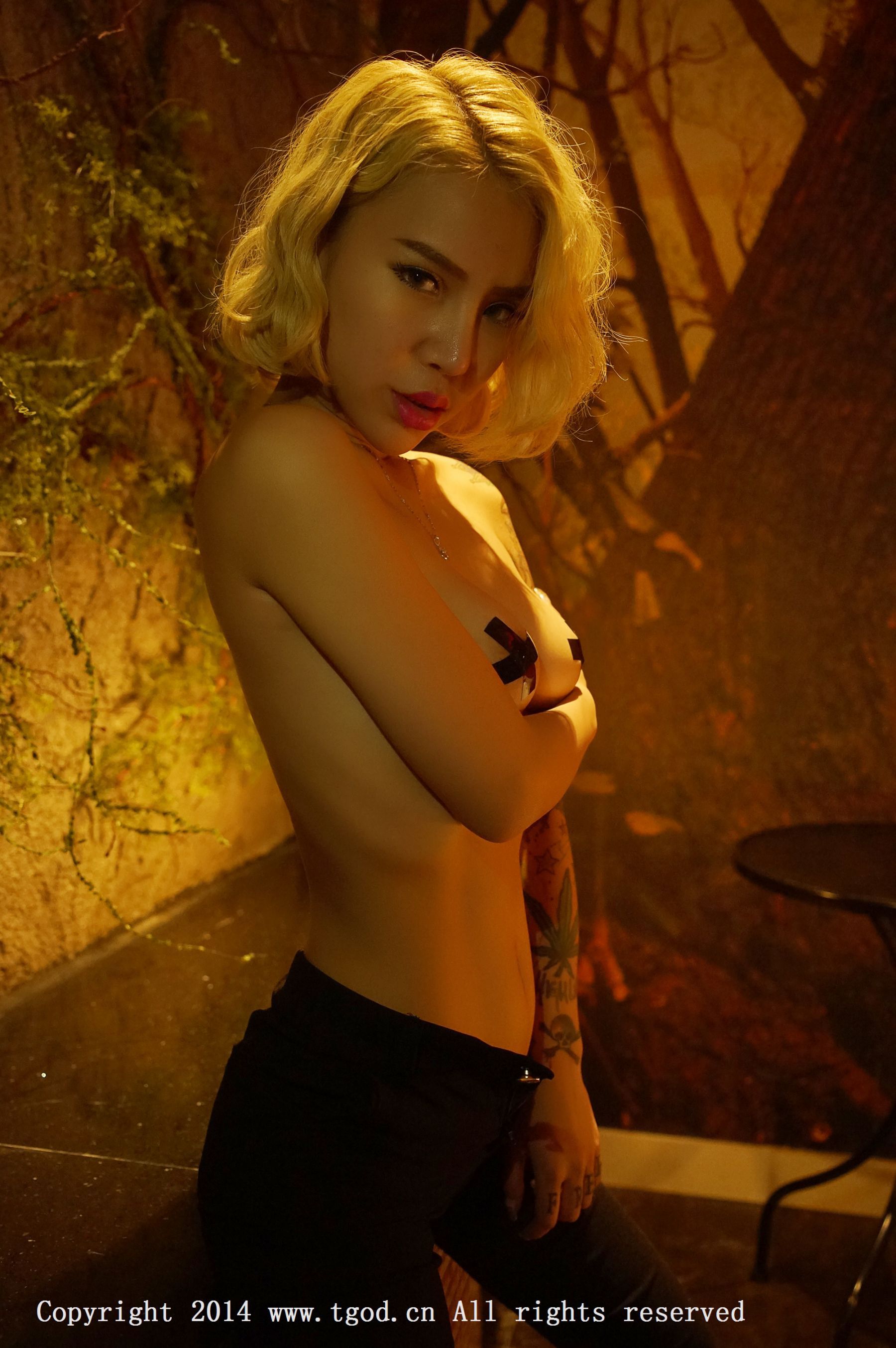 性感帅气山口组扛把子shitt - SM [TGOD推女神] 写真集