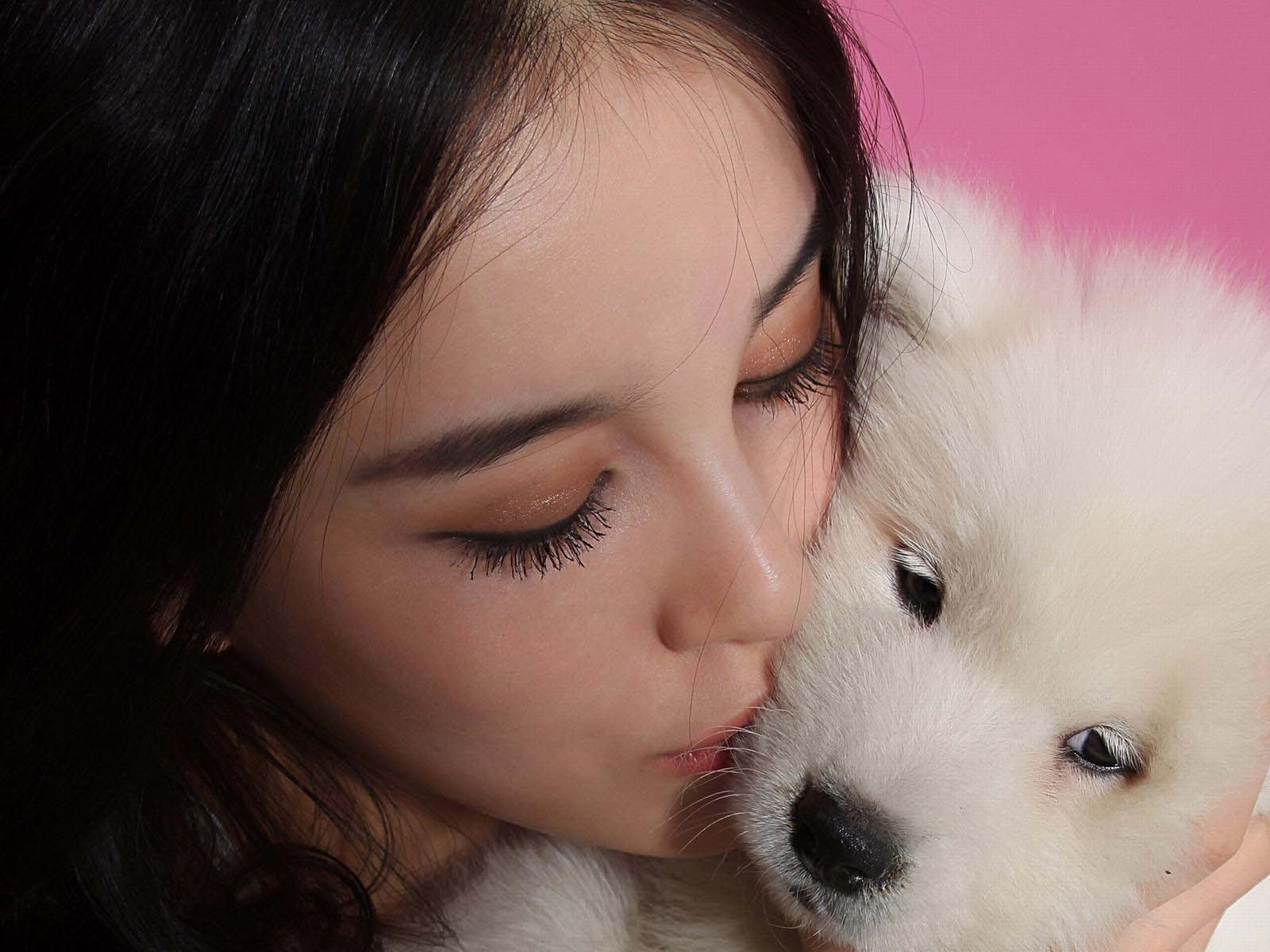混血美女模特石一伊 棚拍图片