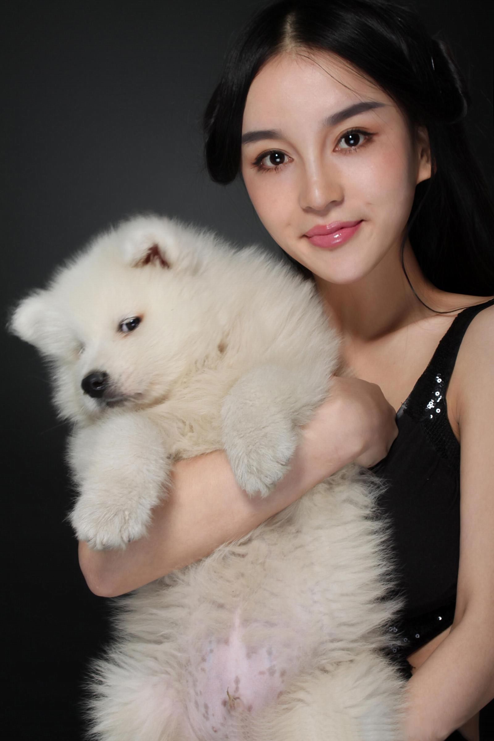 混血美女模特石一伊 棚拍图片