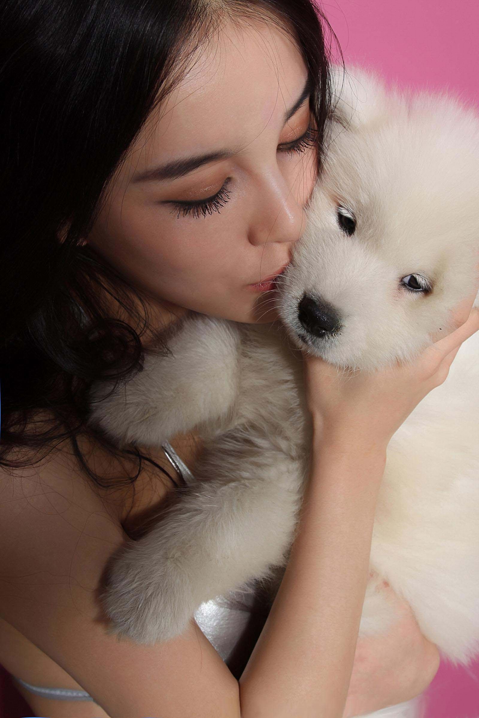 混血美女模特石一伊 棚拍图片