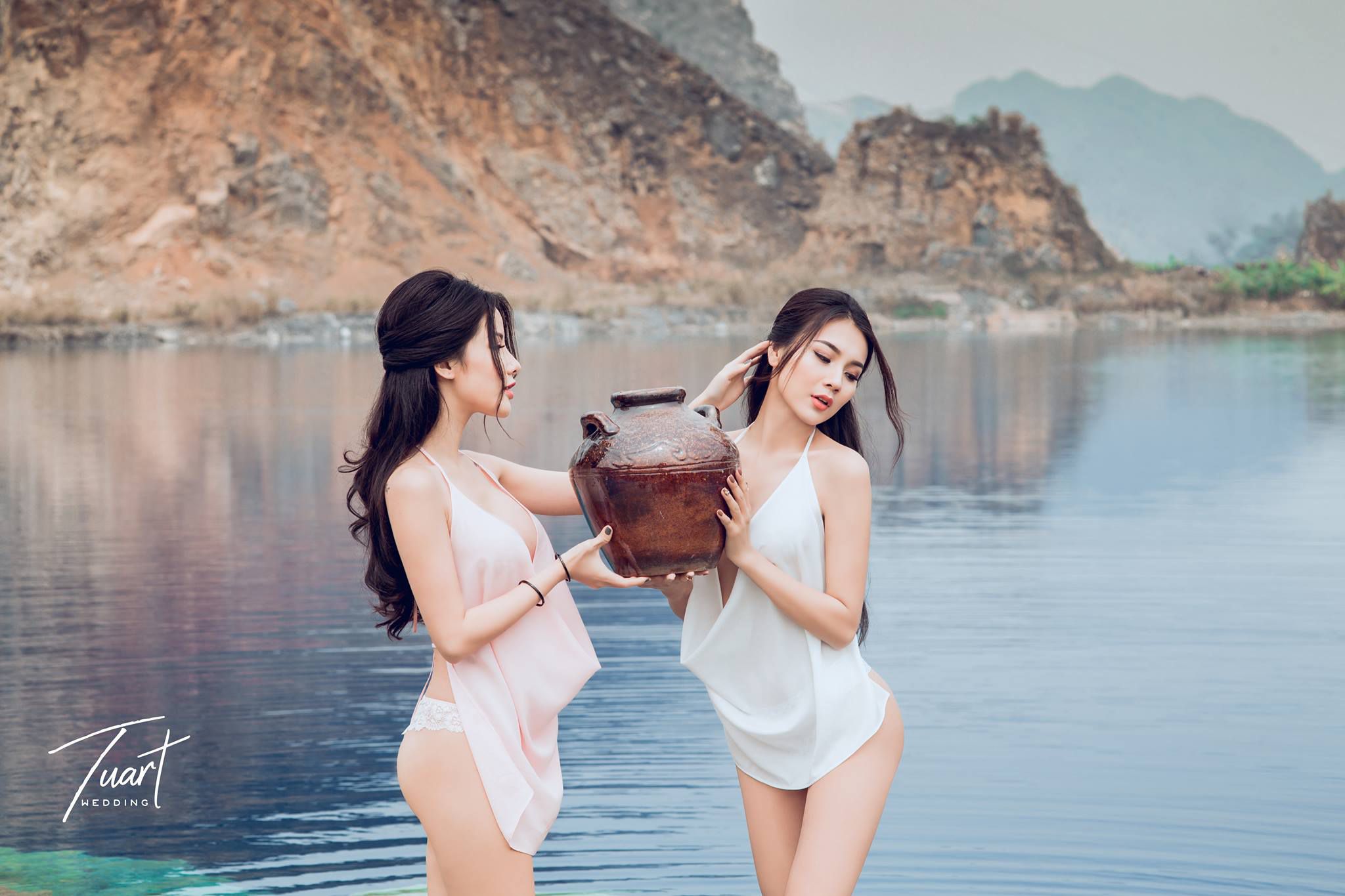 越南美女Thuy Nga Ph?m《世外桃源山水仙境》唯美