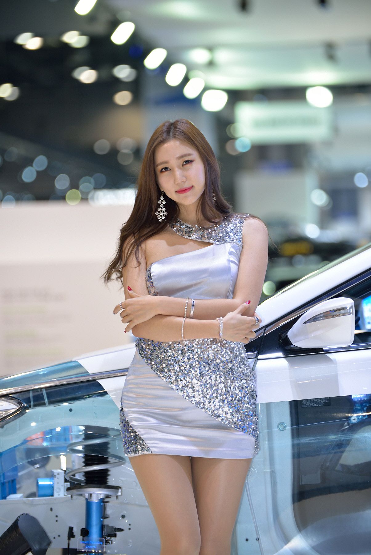 韩国车模崔玉珍 - 车展图片合辑