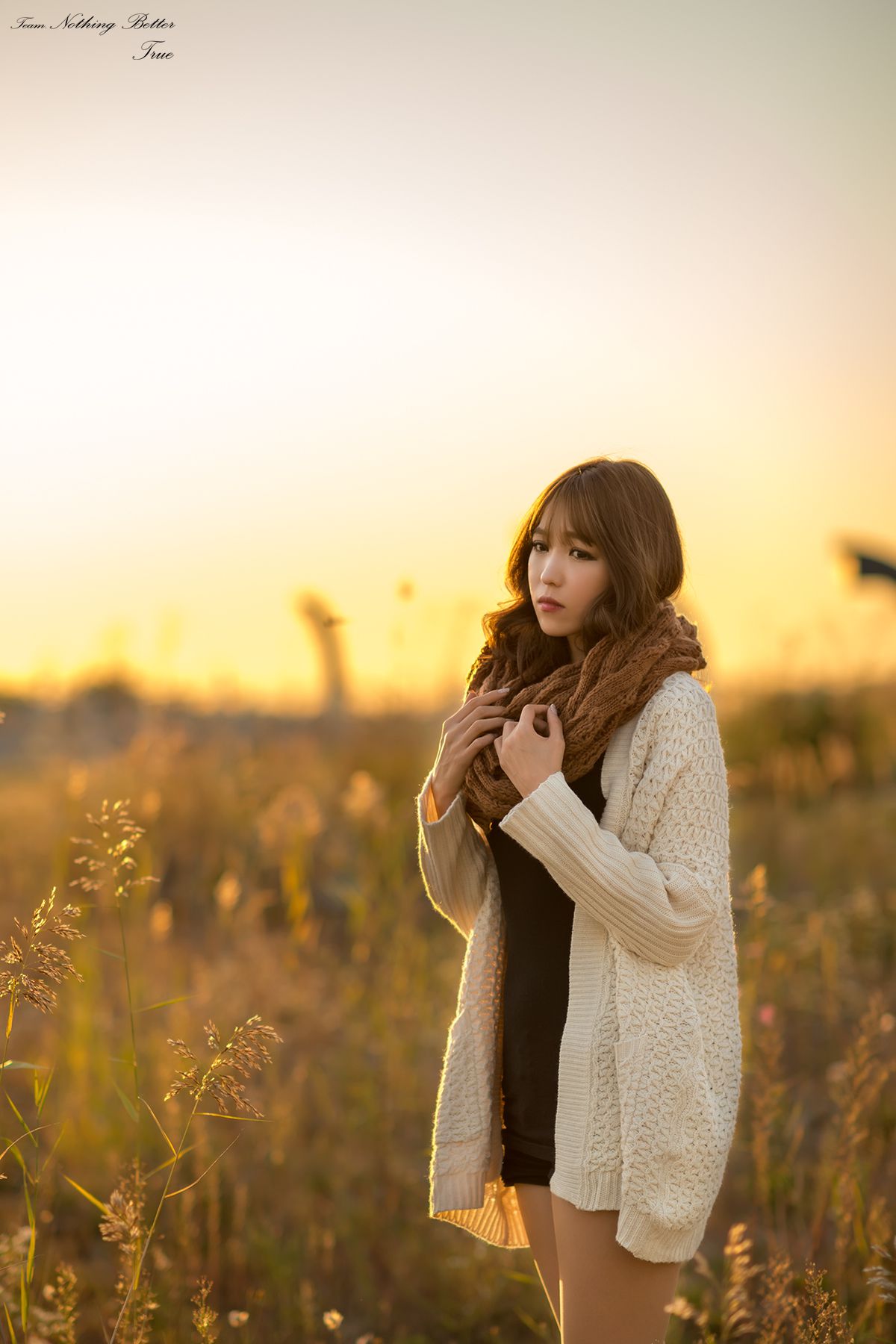 韩国清纯妹子李恩慧 《夕阳西下》唯美