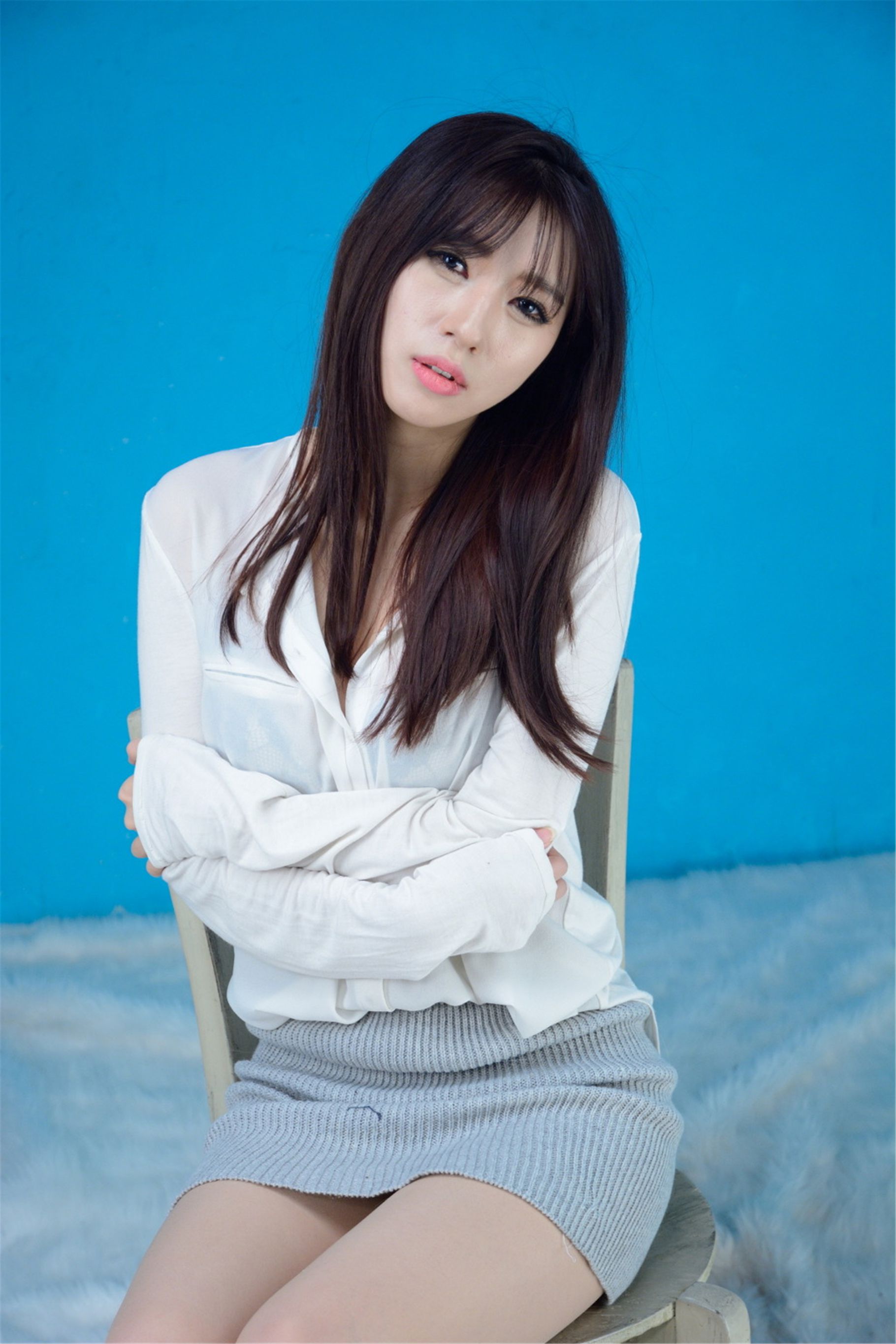 韩国美女宋珠娥《纯白玉兔》