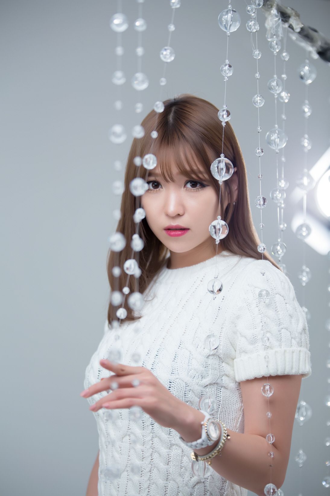 韩国女星李恩慧《针织套裙系列》