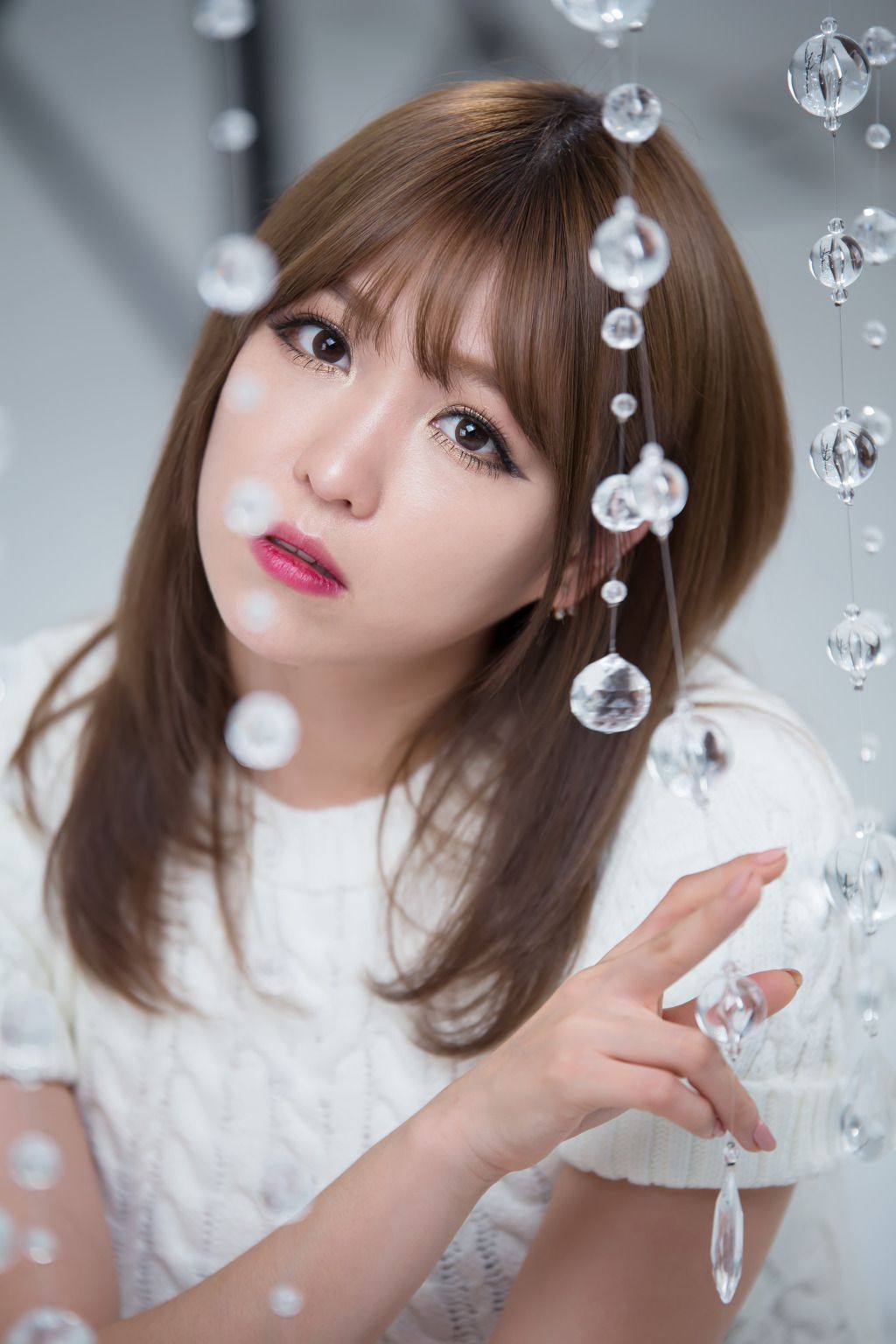 韩国女星李恩慧《针织套裙系列》