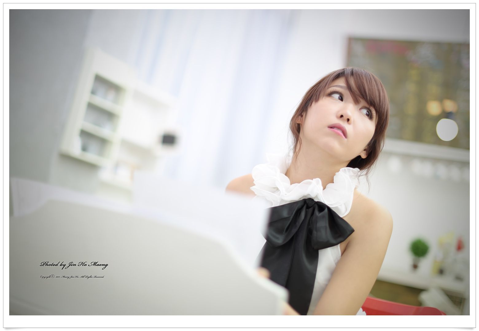 韩国美女李二慧《钢琴少女》