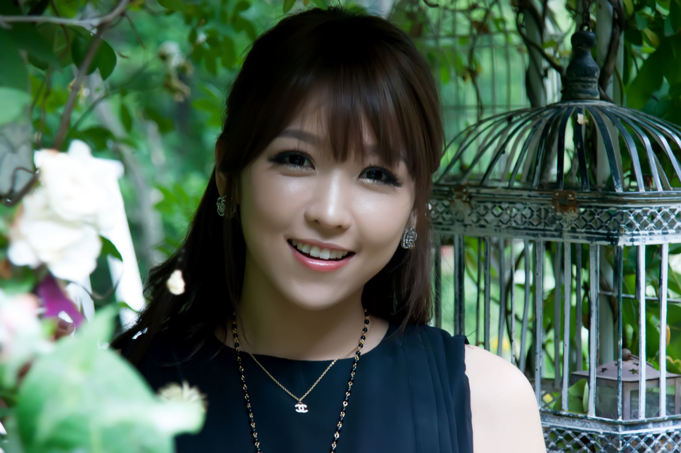 韩国女神李二慧《外拍唯美长裙系列》