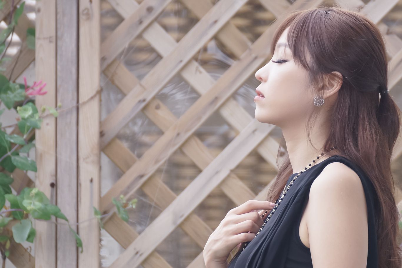 韩国女神李二慧《外拍唯美长裙系列》