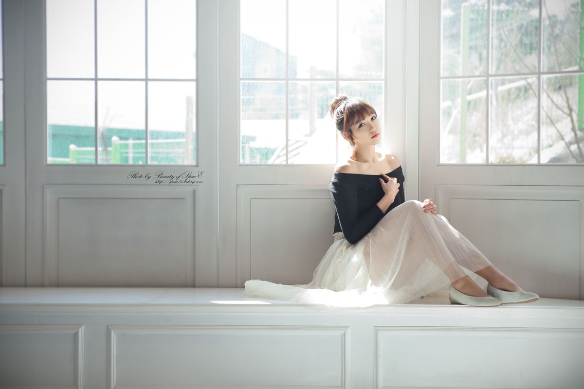 韩国女神李二慧《外拍唯美长裙系列》