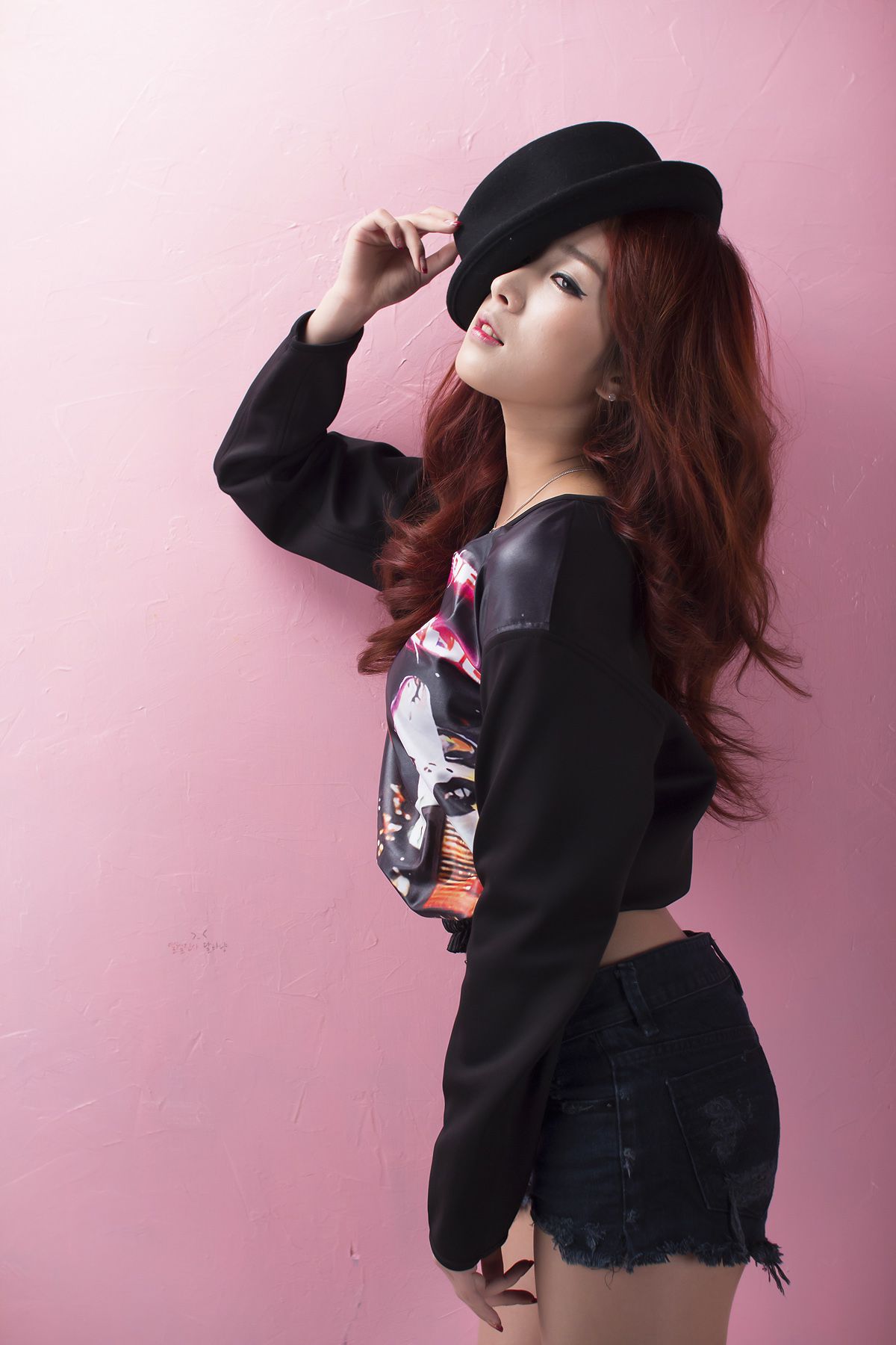 韩国美女模特敏儿棚拍写真合集