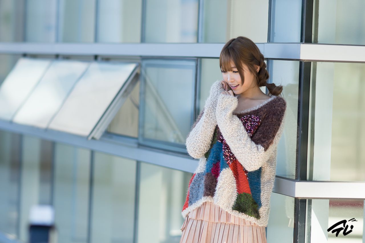韩国少女李恩慧《清新街拍写真》合集