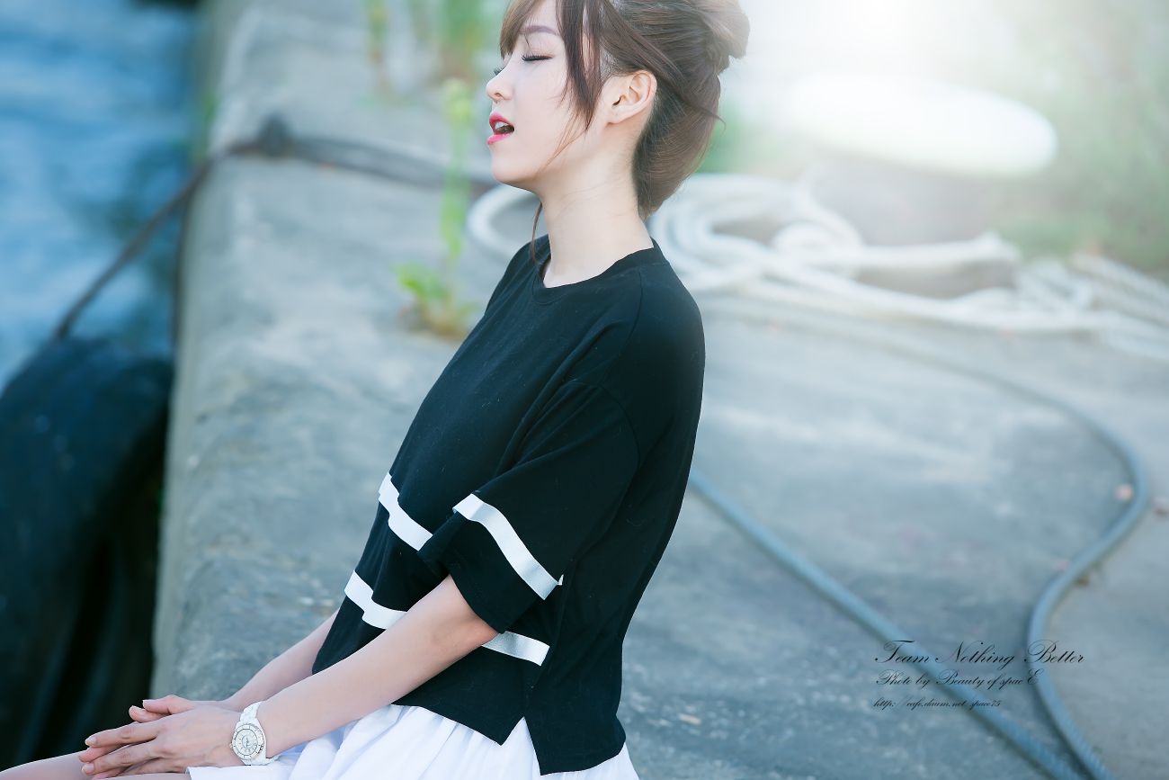 韩国少女李恩慧《清新街拍写真》合集