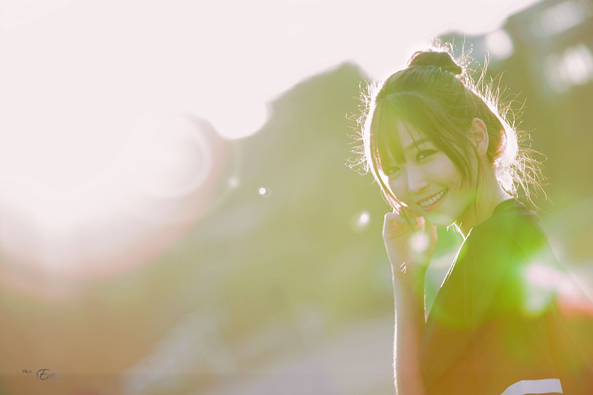 韩国少女李恩慧《清新街拍写真》合集