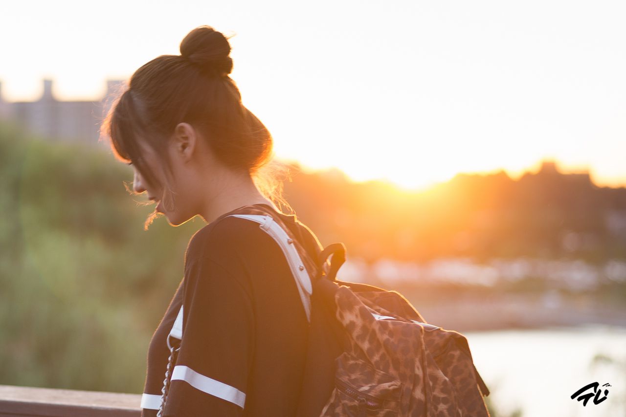 韩国少女李恩慧《清新街拍写真》合集