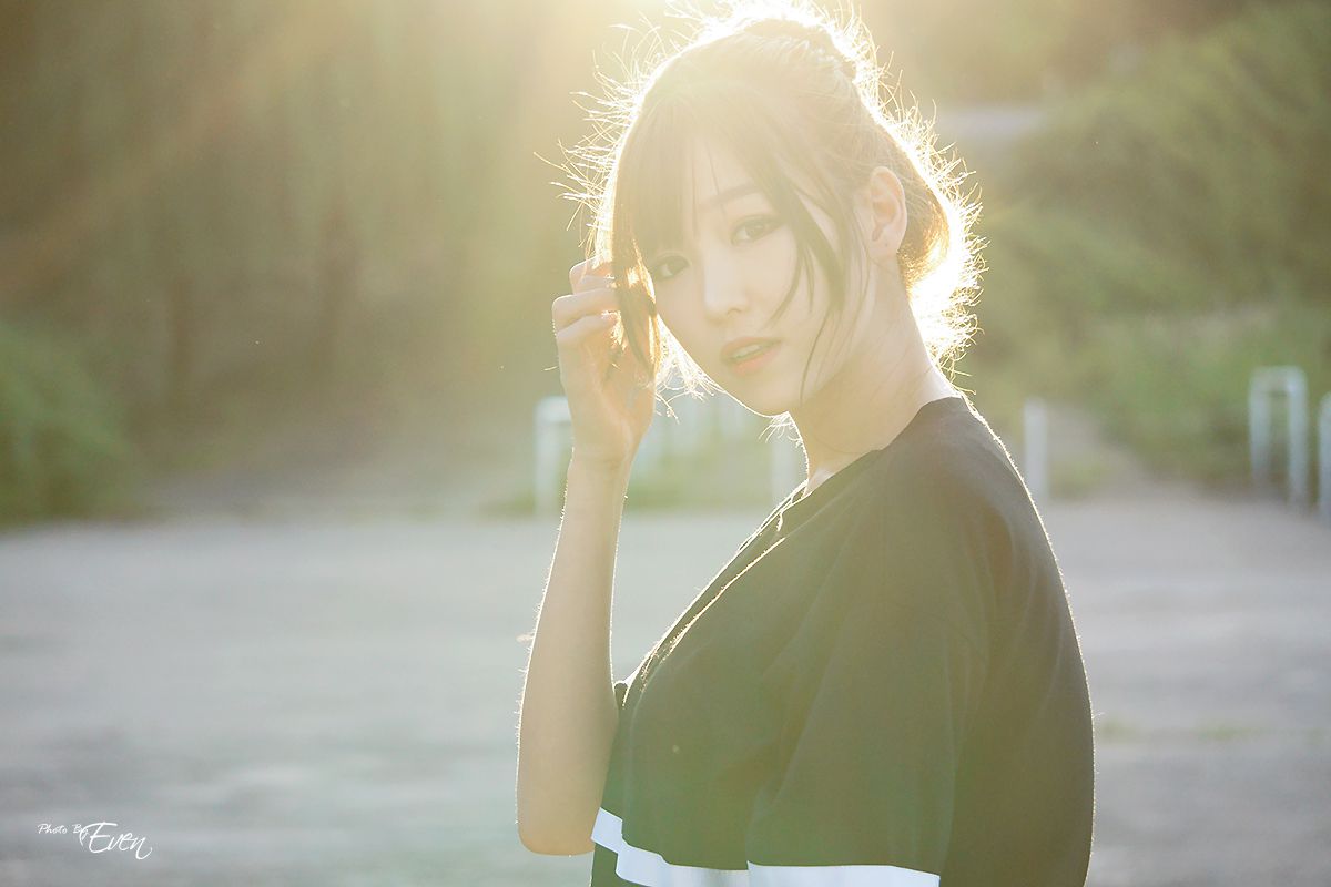 韩国少女李恩慧《清新街拍写真》合集