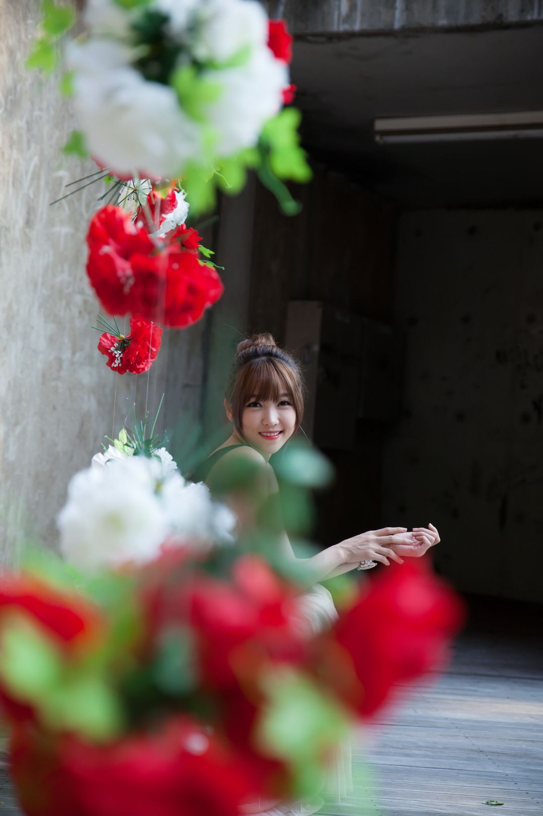 韩国少女李恩慧《清新街拍写真》合集