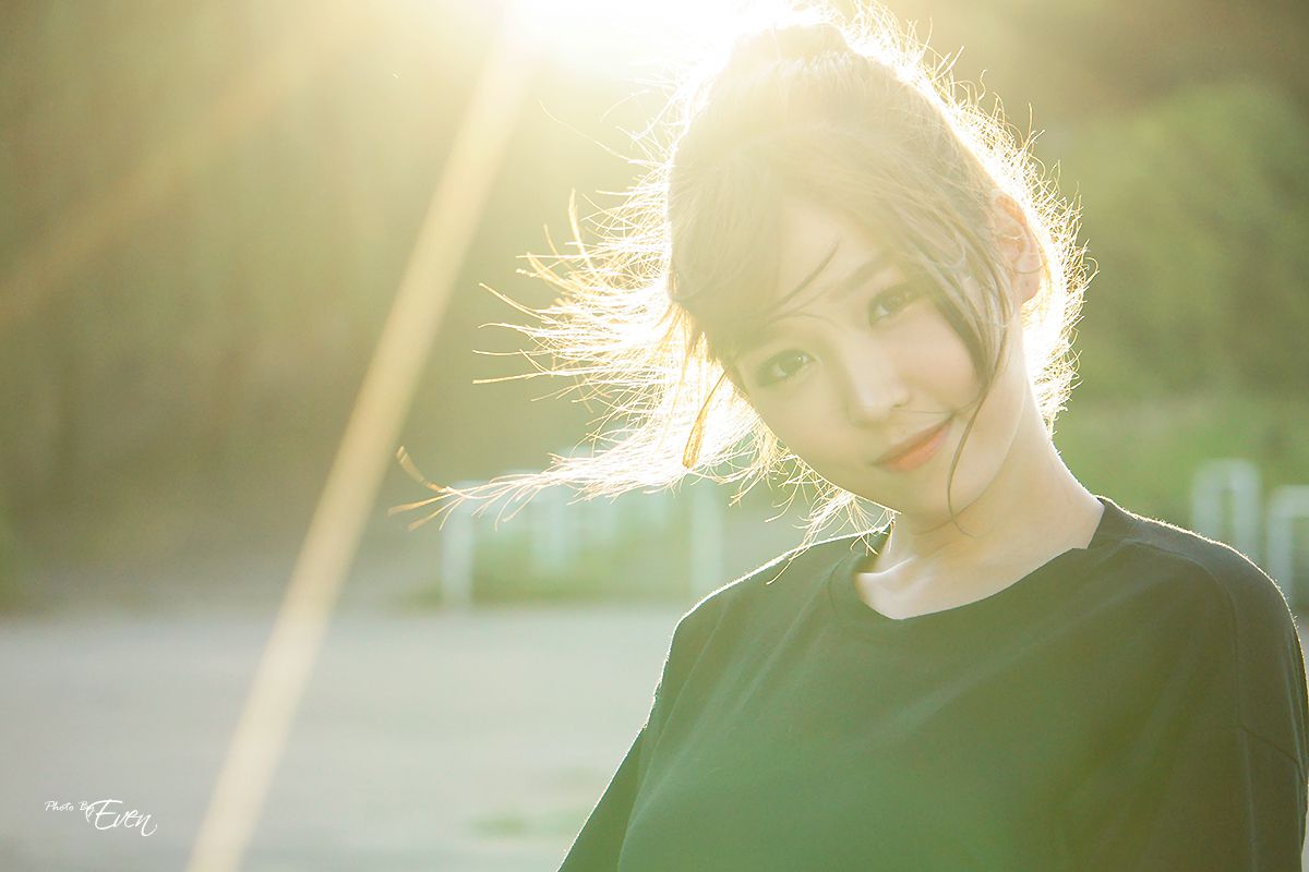 韩国少女李恩慧《清新街拍写真》合集