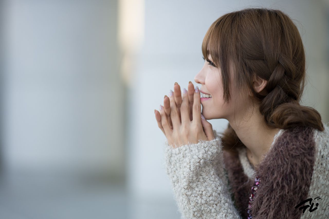 韩国少女李恩慧《清新街拍写真》合集