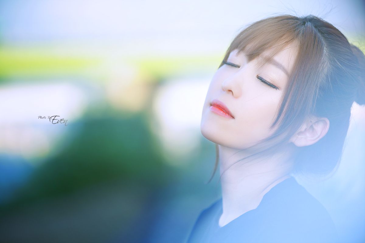 韩国少女李恩慧《清新街拍写真》合集