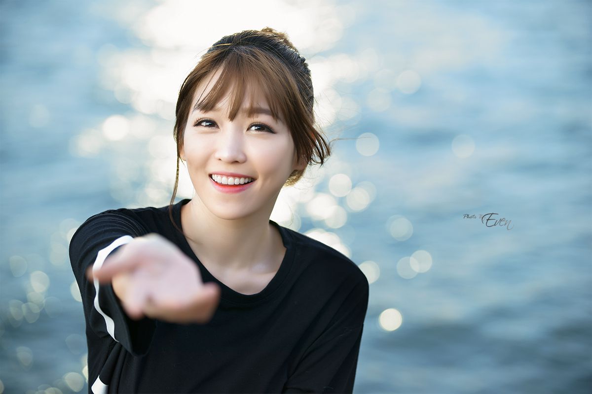 韩国少女李恩慧《清新街拍写真》合集