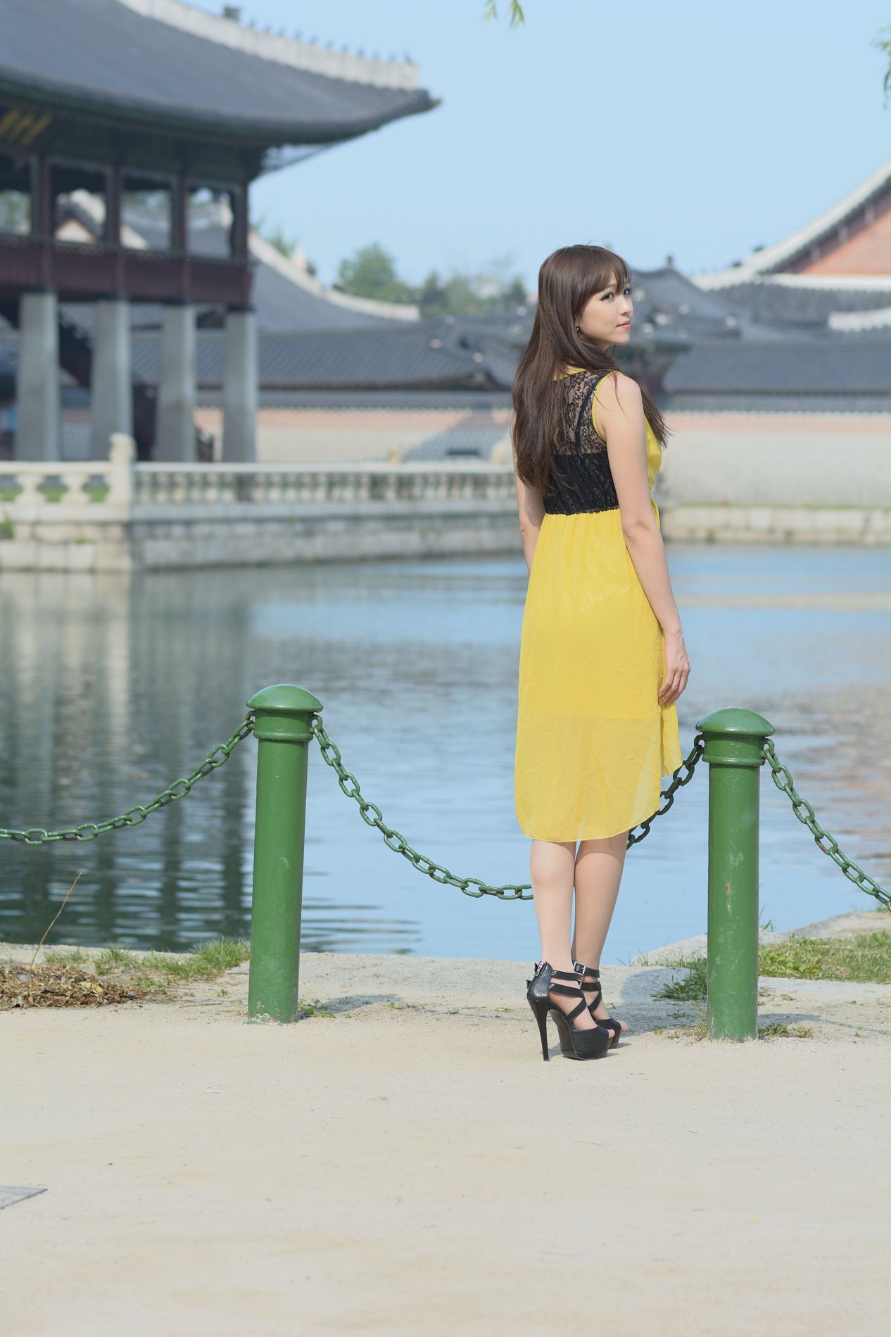 韩国少女李恩慧《清新街拍写真》合集