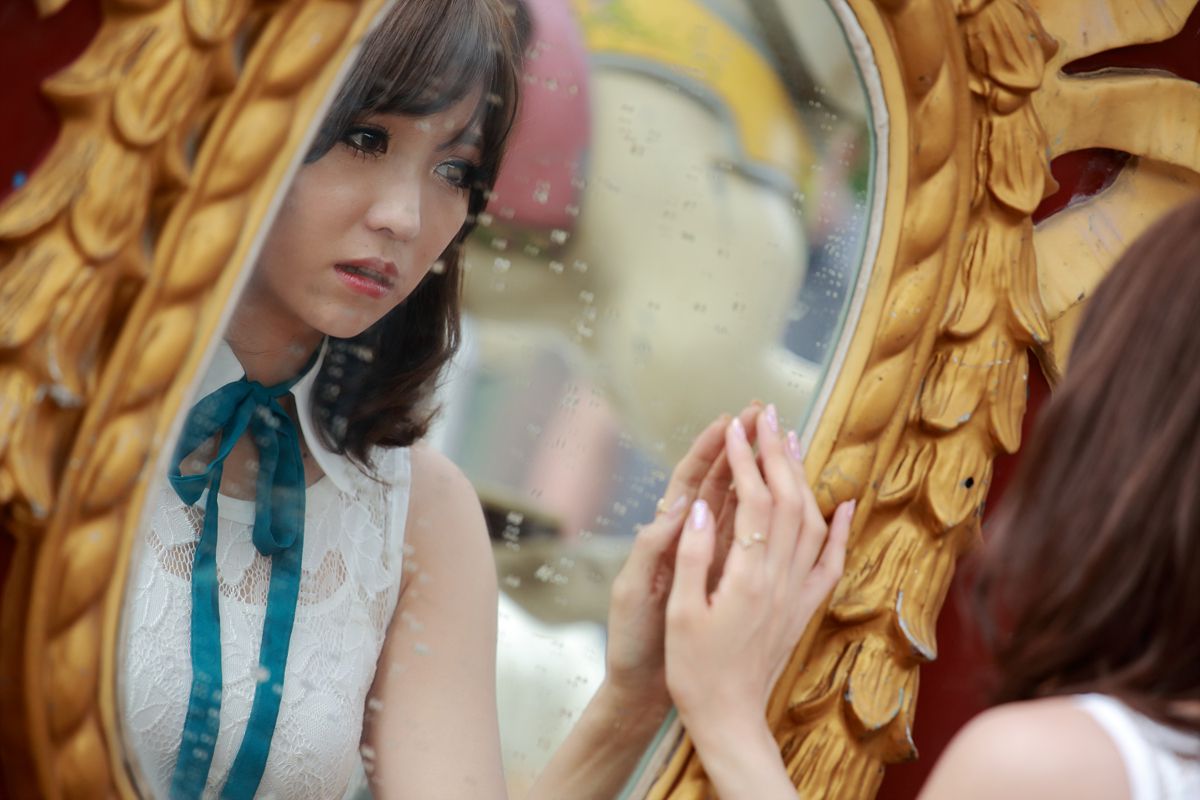 极品女神李恩慧/???《街拍蕾丝连衣裙》
