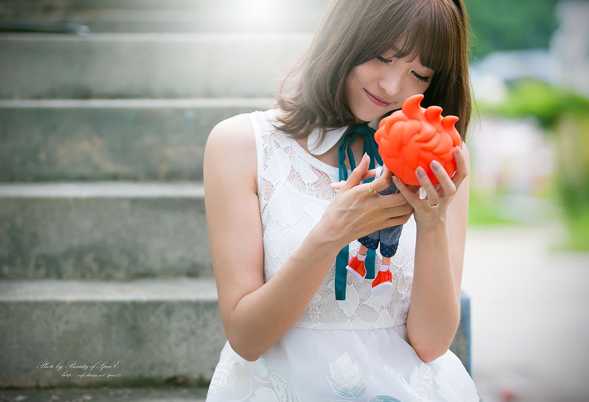极品女神李恩慧/???《街拍蕾丝连衣裙》