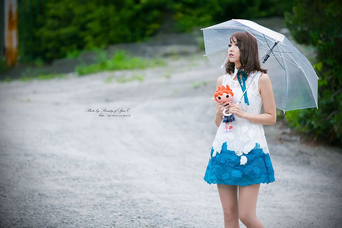 极品女神李恩慧/???《街拍蕾丝连衣裙》