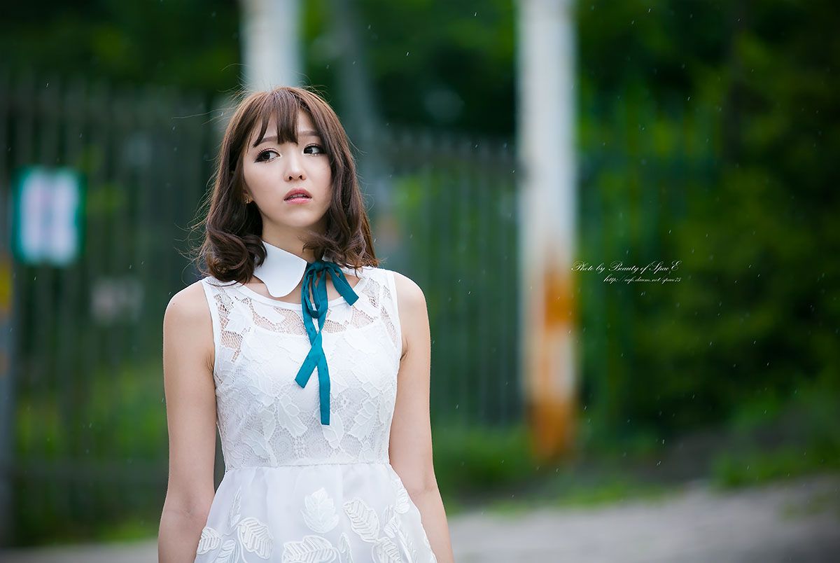 极品女神李恩慧/???《街拍蕾丝连衣裙》