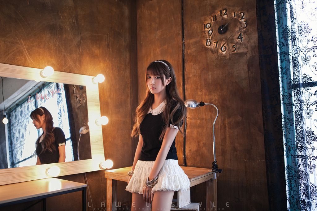 韩国少女许允美 Heo Yun Mi《光影下的美人》
