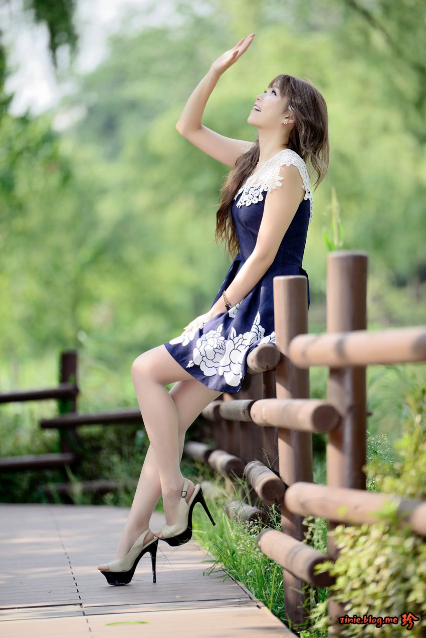 韩国女神李仁慧/Lee Eun Hye《小清新连衣裙》外拍