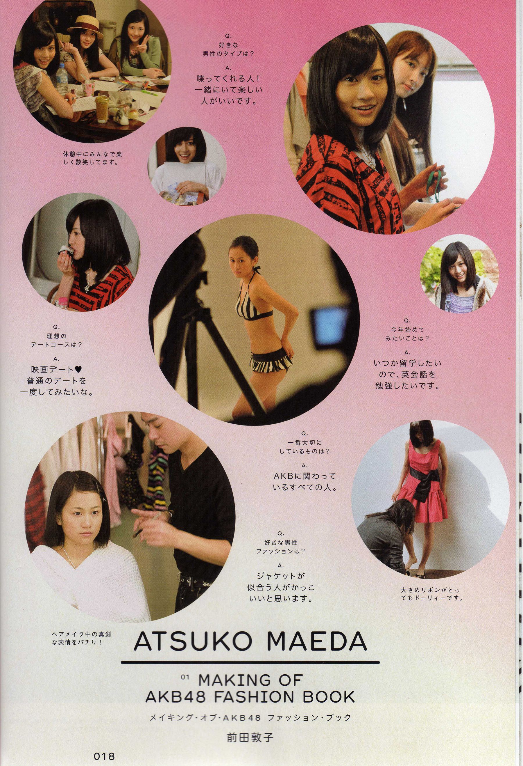 日本AKB48女子组合《2013 Fashion Book内衣秀》