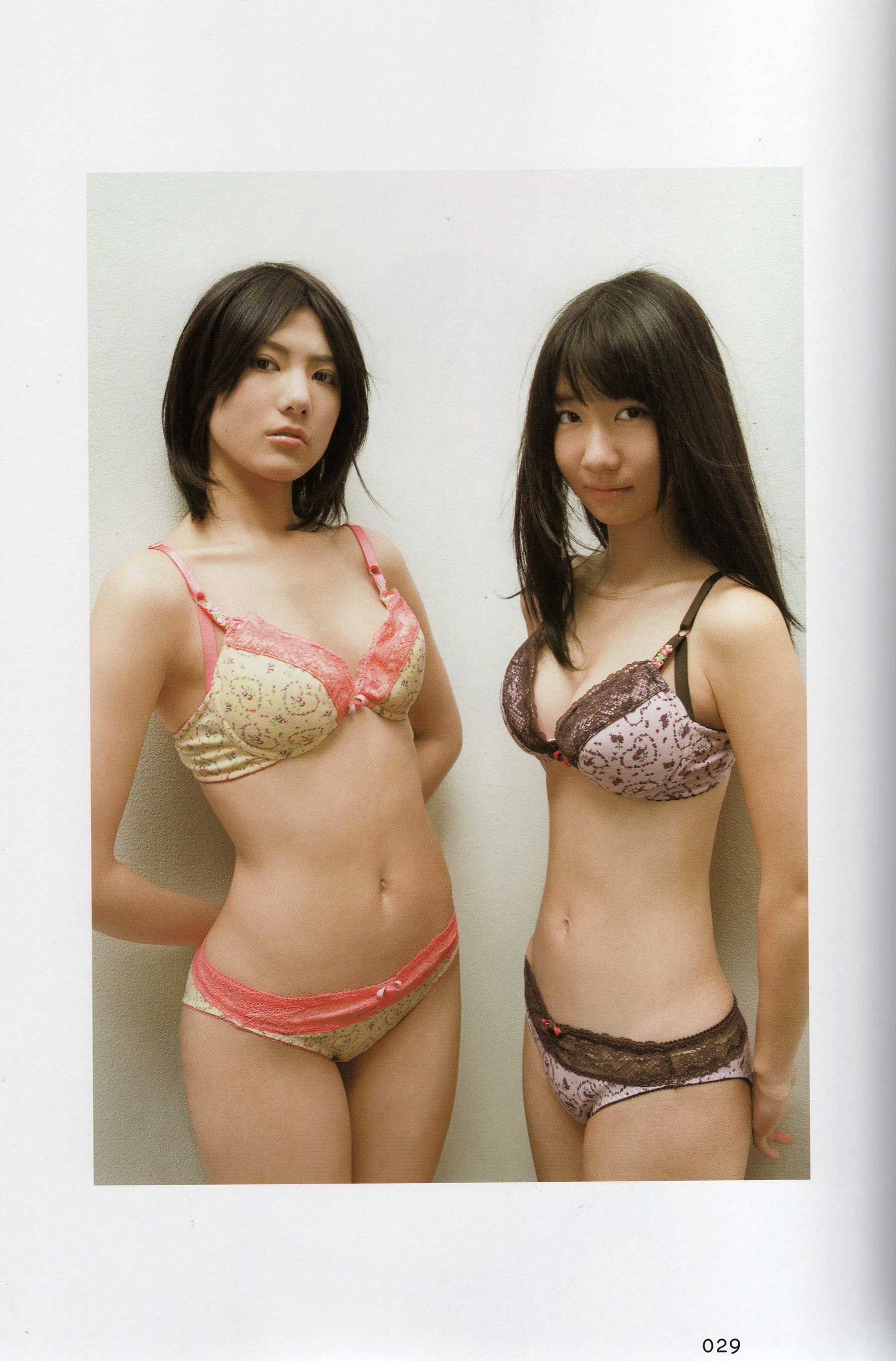 日本AKB48女子组合《2013 Fashion Book内衣秀》