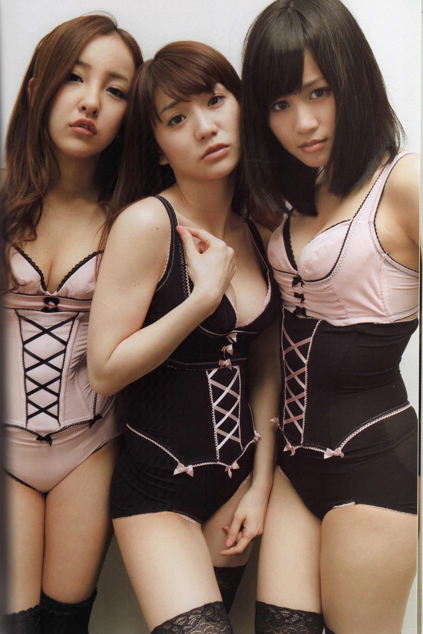 日本AKB48女子组合《2013 Fashion Book内衣秀》