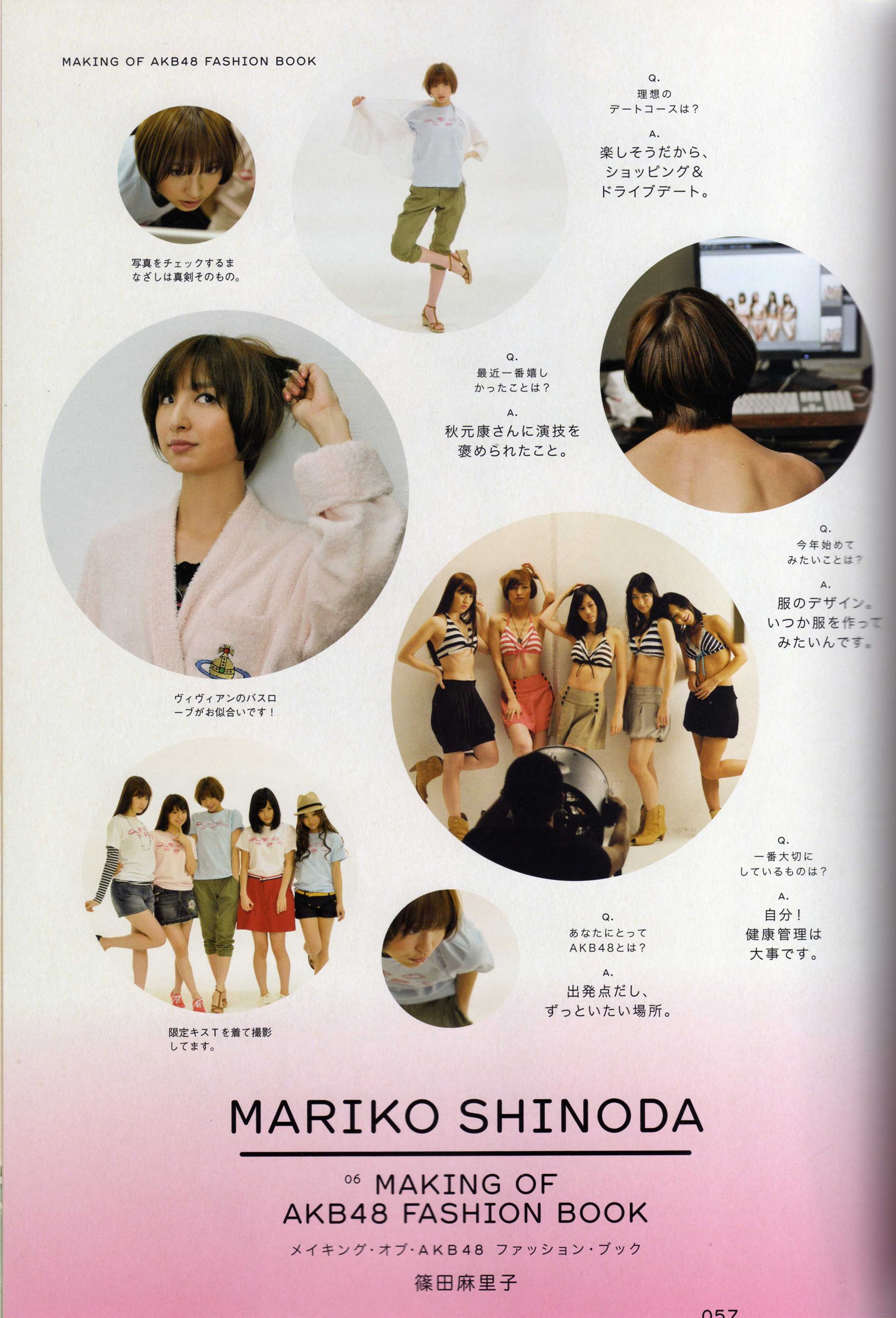 日本AKB48女子组合《2013 Fashion Book内衣秀》