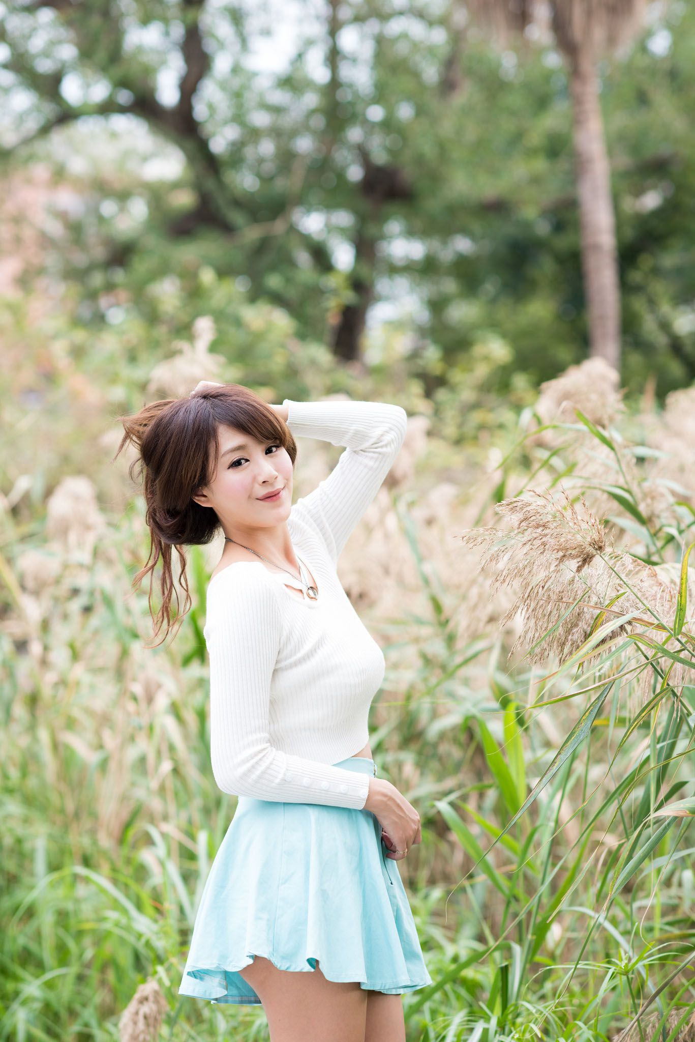 台湾女神夏晴/腿模MISO《秋之风》
