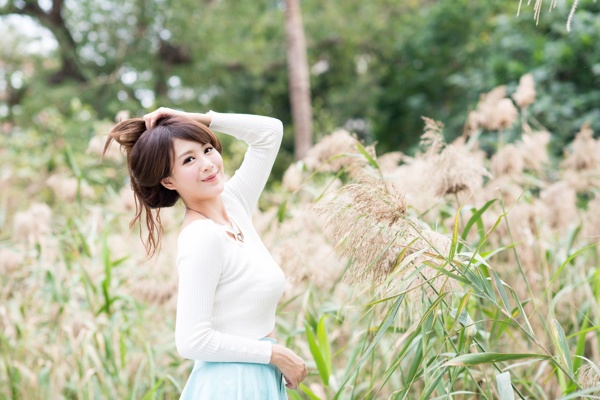 台湾女神夏晴/腿模MISO《秋之风》