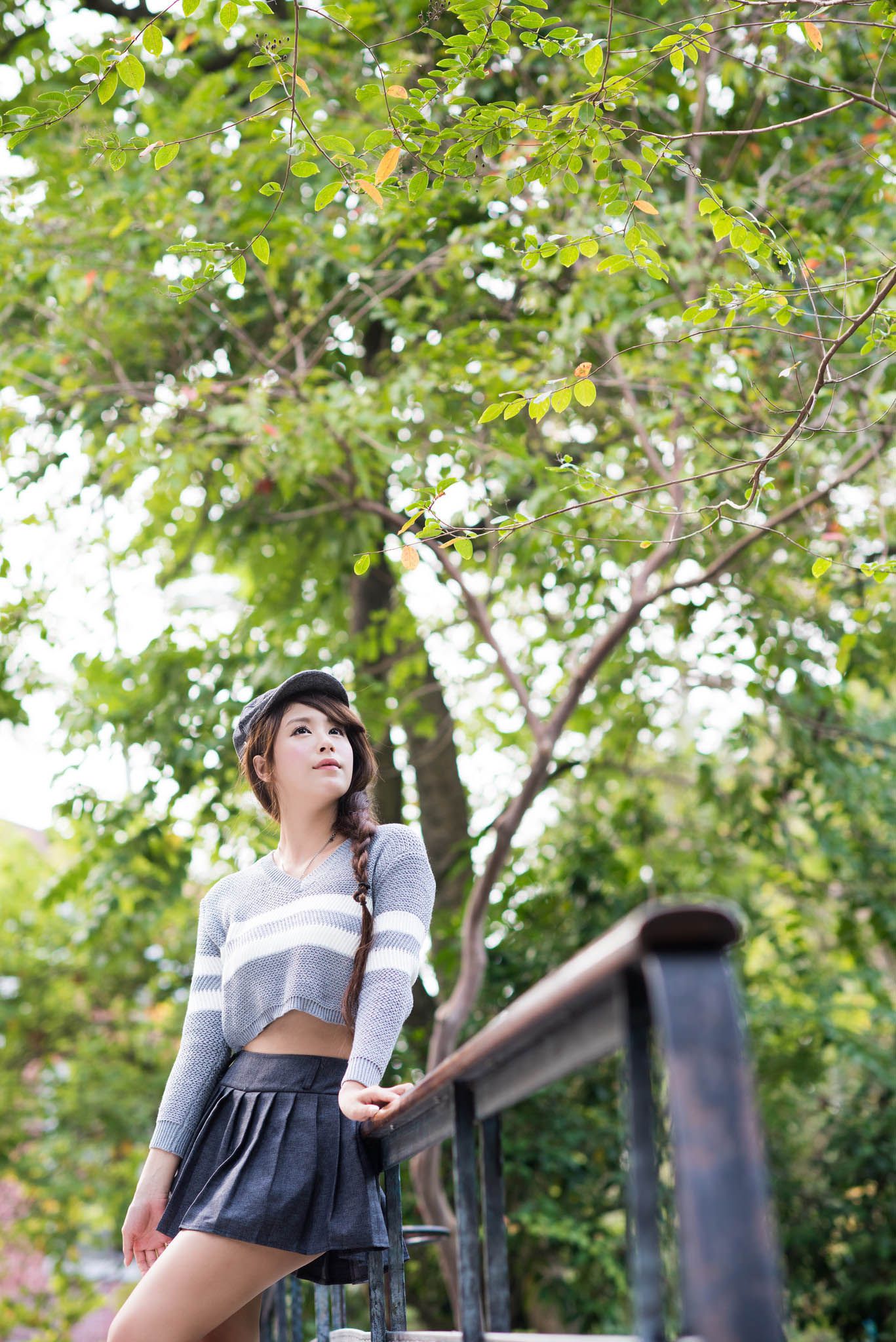 台湾女神夏晴/腿模MISO《秋之风》