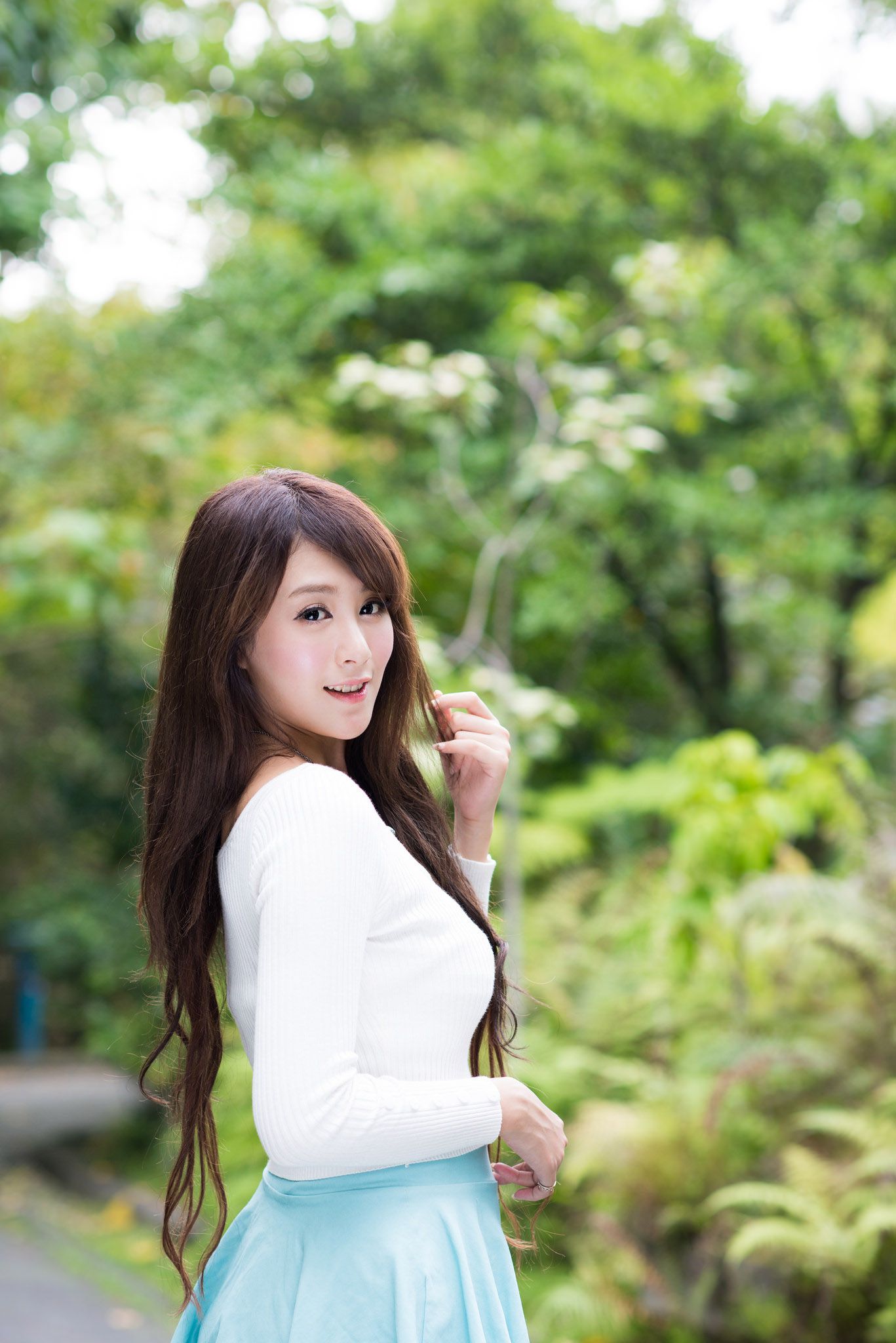 台湾女神夏晴/腿模MISO《秋之风》