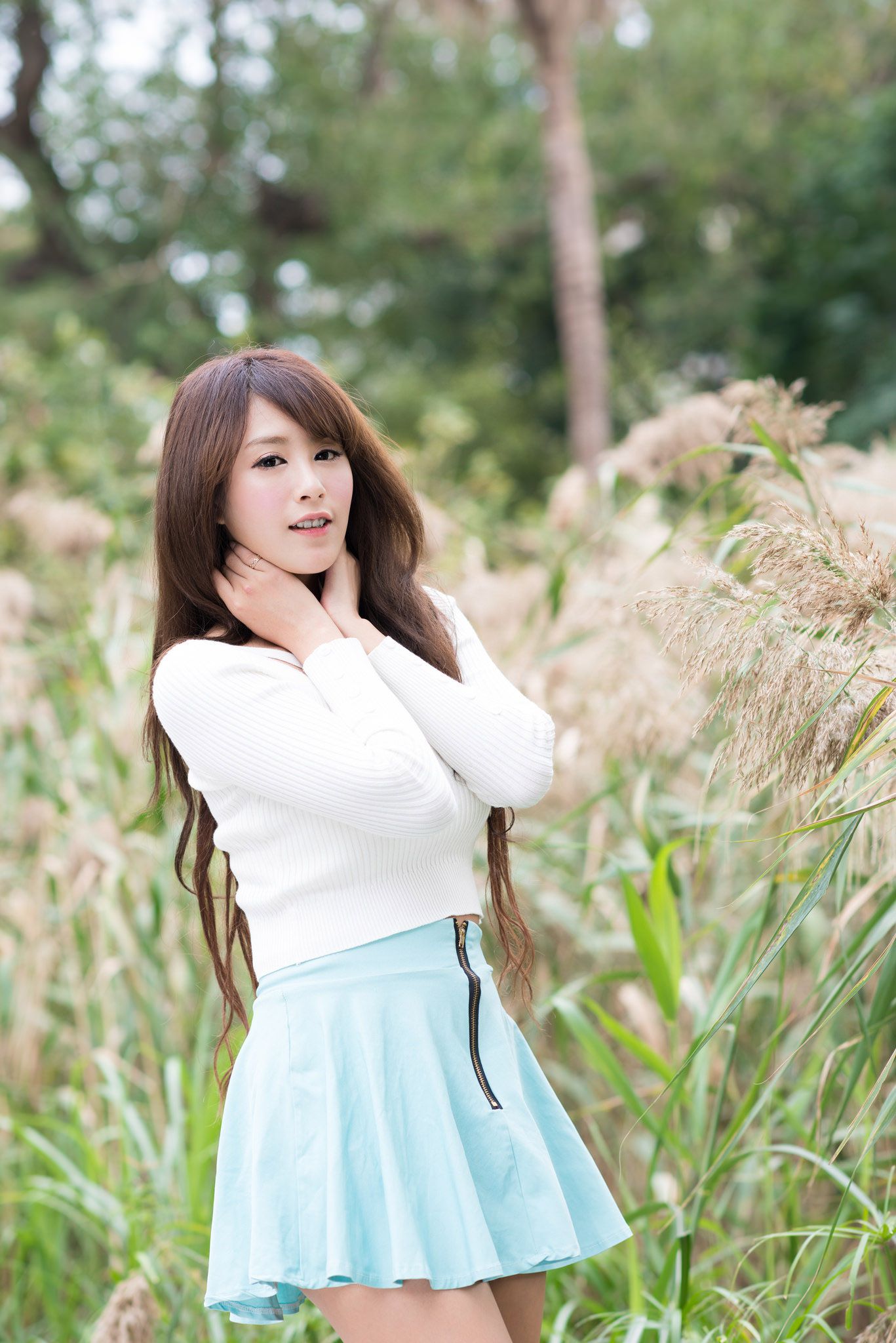 台湾女神夏晴/腿模MISO《秋之风》