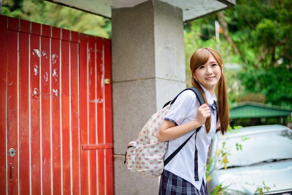 台湾女神李思嫺《士林官邸》甜美外拍