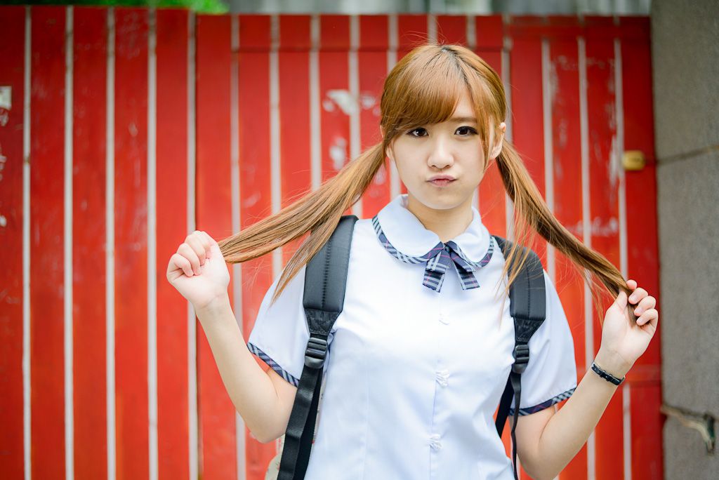 台湾女神李思嫺《士林官邸》甜美外拍