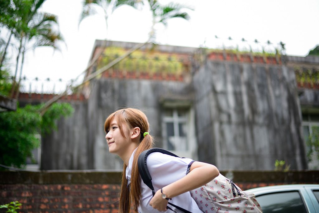 台湾女神李思嫺《士林官邸》甜美外拍
