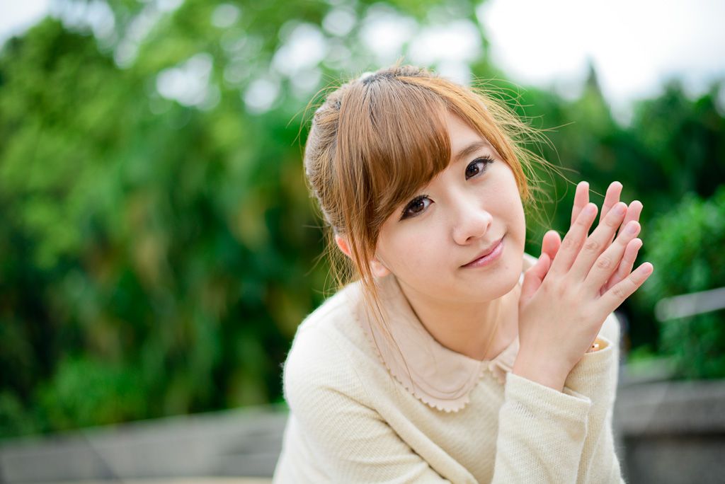 台湾女神李思嫺《士林官邸》甜美外拍