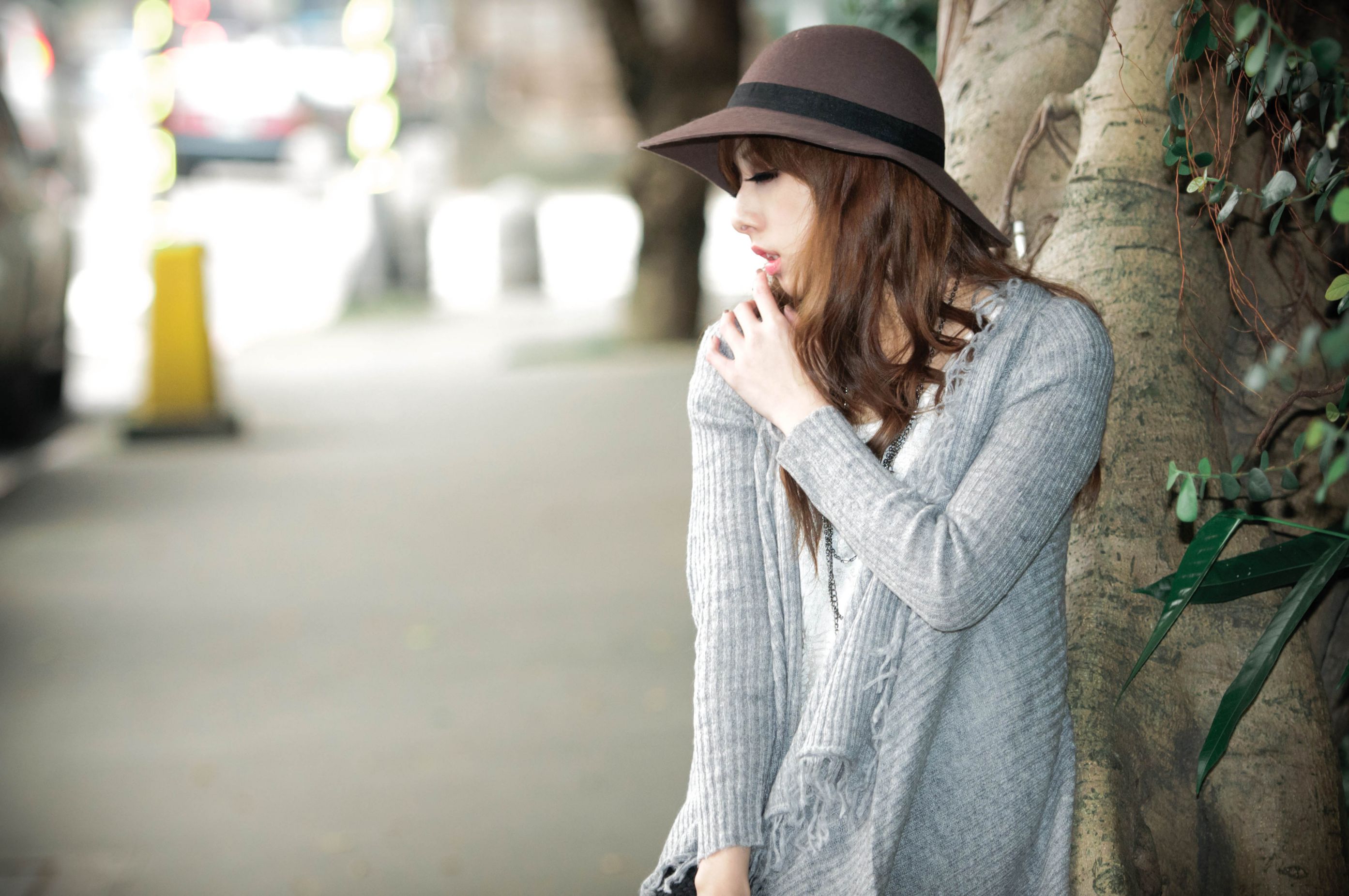 台湾美女模特小米Kate su清新街拍图片